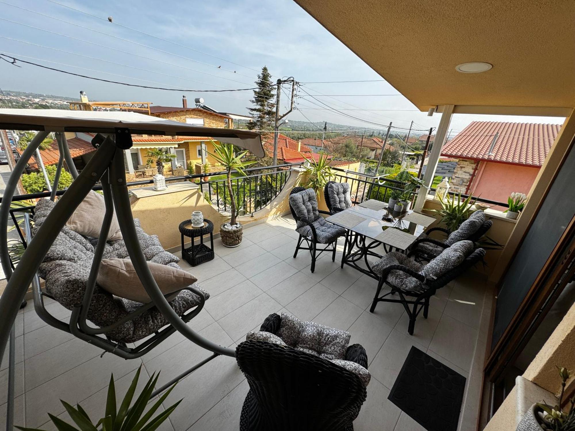 Villa Vaso With Jacuzzi Epanomi Exterior foto